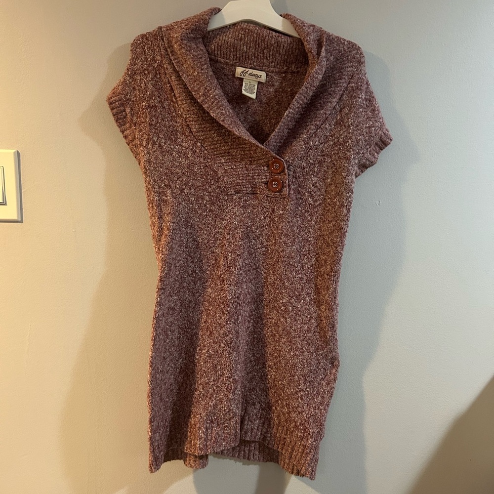 Elegant Maroon Cowl Neck Sweater by Jj Always size large Y2K
